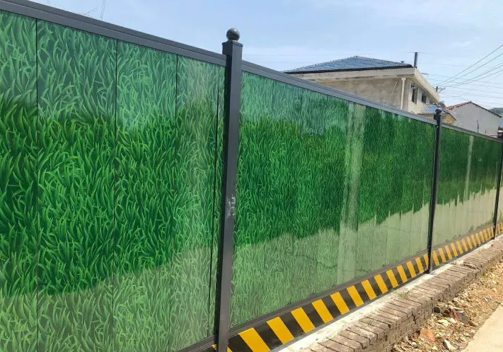濠江地铁金属围挡
